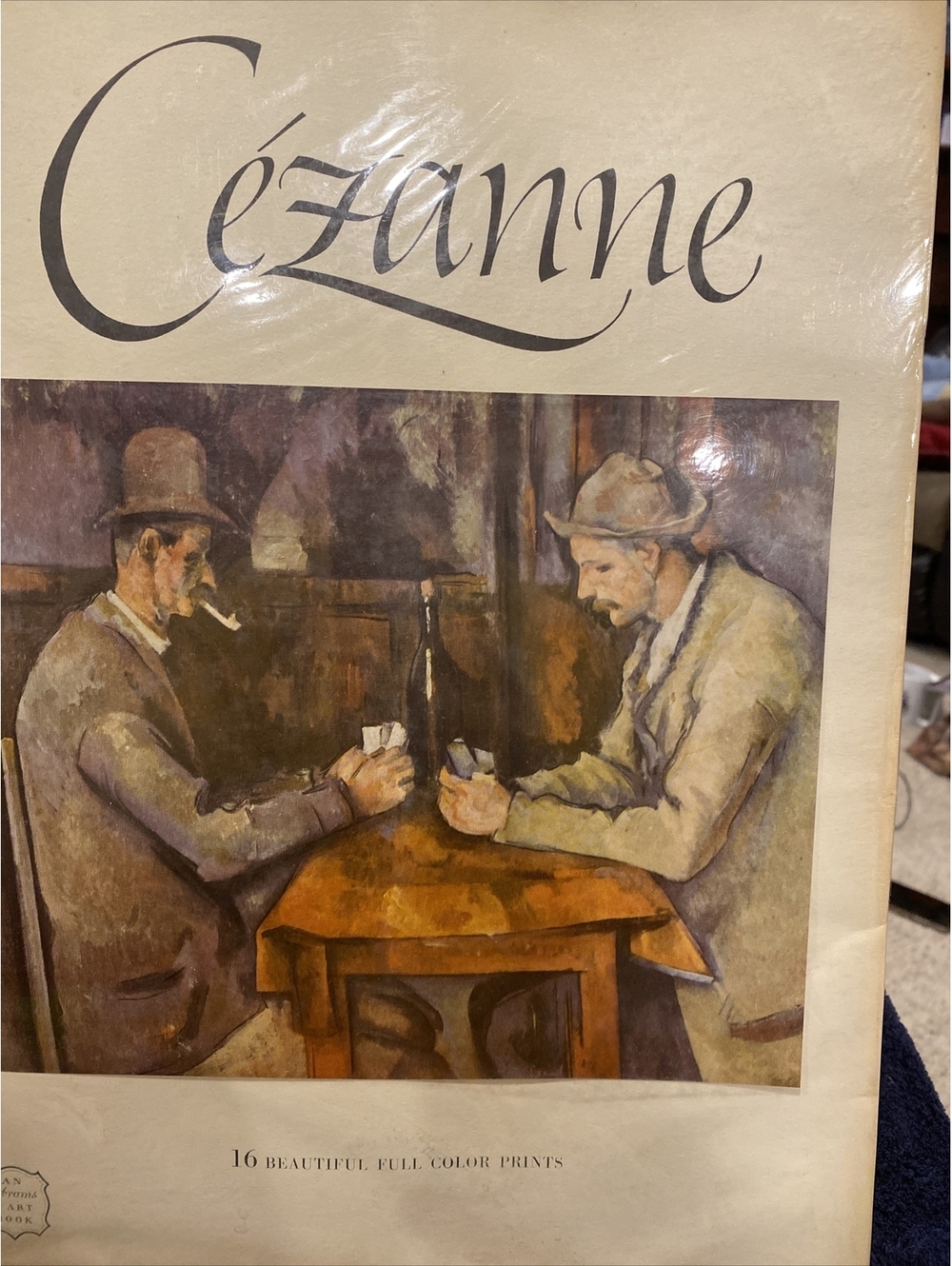 Cezanne 15 Beauriful Full Cover Prints Art Book 1952 Plate One